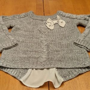 Blush by US Angels 4T girls sweater